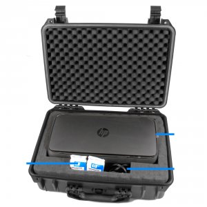 Casem RMR18-PRNT-250-1 Durable Case For Hp Officejet 250 Printer