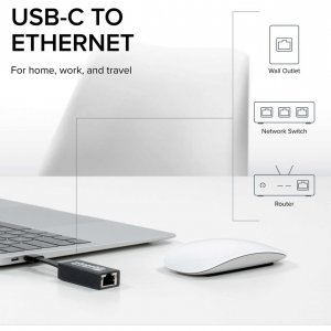 Plugable USBC-TE1000 Plugable Usb C To Ethernet Adapter