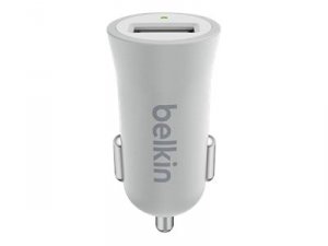 Belkin F8M730BTSLV Metallic Car Charger, Silver