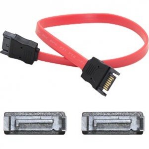 Addon SATAMM6IN 15.24cm (6.00in) Sata Male To Male Red Cable