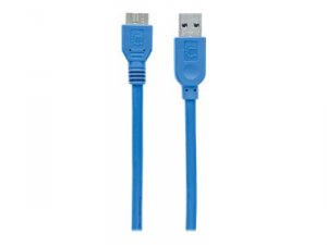 Manhattan 354318 Superspeed Usb Micro-b Device Cable