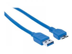 Manhattan 354318 Superspeed Usb Micro-b Device Cable