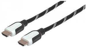 Manhattan 354752 Braided High Speed Hdmi Cable With Ethernet