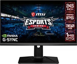 Msi OCULUXNXG253R Mn Oculux Nxg253r 24.5 Fhd 1920x1080 16:9 1ms Gtg Ra