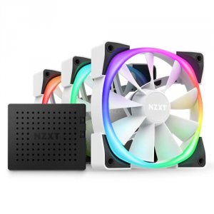 Nzxt HF-2812C-TW Fan Hf-2812c-tw Aer Rgb 2 120mm Triple Starter White 