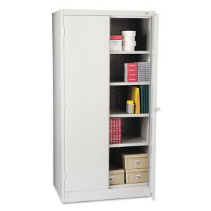 Tennsco 7218-LGY Cabinet,36x18x72 Wld,lgy