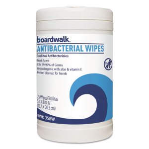 Boardwalk BWK458W Wipes,handface,75percant