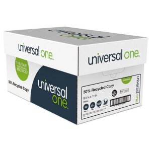 Universal UNV200505 Paper,20,50% Recy,5rm,wh