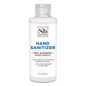 Soapbox 77141 Sanitizer,hand, 8oz,24ct