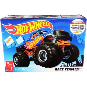 Amt AMT1256 Skill 2 Model Kit Hot Wheels Race Team Monster Truck 125 S