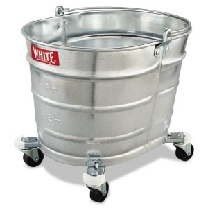 Impact IMP 260 Bucket,steel,2 Casters