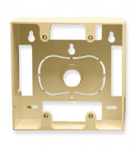 Cablesys IC107MRDIV Mounting Box- 2-gang- Ivory