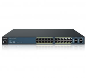 Engenius EWS1200-28TFP 24-port Gigabit Layer 2 Managed 410 W Poe+ Swit