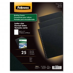 Fellowes RA30317 Futuratrade; Presentation Covers - Letter, Black, 25 