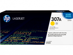 Original Hp CE742A Hp 307a () Toner Cartridge - Single Pack - Laser - 