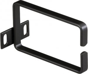 Black RMB021 Rackmount Ring Bracket, 1.75inh (1u) X 2