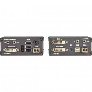 Black ACX310FIA-R2 Ec Kvm Fiber Extender Kit Dvid