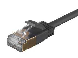 Monoprice 27484 Slimrun Cat6a Ethernet Patch Cable 5ft_ Black