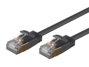 Monoprice 27484 Slimrun Cat6a Ethernet Patch Cable 5ft_ Black