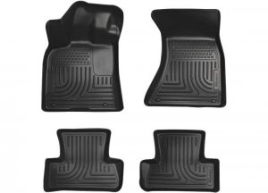 Husky 98061 Liners Front  2nd Seat Floor Liners Fits 11-19 Chrysler300