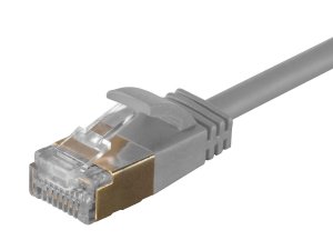 Monoprice 27486 Slimrun Cat6a Ethernet Patch Cable 5ft_ Gray