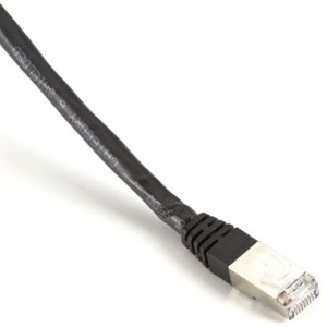 Black EVNSL0273BK-0015 Cat6 400-mhz, Shielded, Solid Backbone C