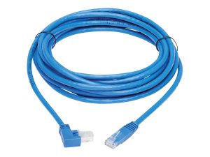 Tripp N204-015-BL-RA 15ft Cat6 Eth Cbl Right Angled Utp Molde