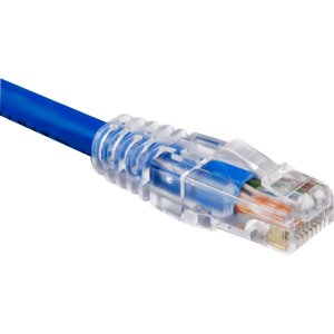 Weltron 90-C5ECB-BL-015 15ft Cat 5e Bluerj45 Snagless Network Patch Ca