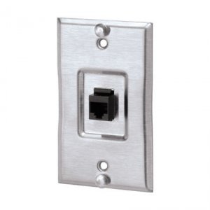 Panduit KWP6PY - Outlet - 1 Port