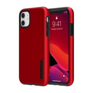 Ipio IPH-1848-RBK Inc Dualpro For Iphone 11 - Iridescent Redblack