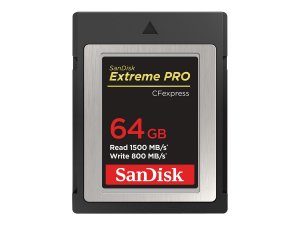 Western SDCFE-064G-ANCIN Sandisk Extreme Pro Cfexpress Card, 64gb, Typ