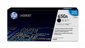 Original Hp CE270A Hp 650a () Toner Cartridge - Single Pack - Laser - 