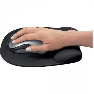 Fellowes FEL9176501 Memory Foam Mouse Padwrist Rest - Black.item H X W