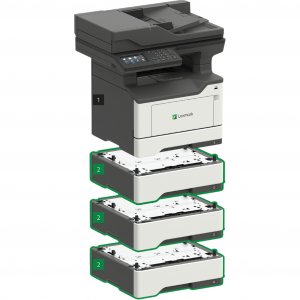 Lexmark 36ST800 Mx521de - Multifunction - Laser - Print, Copy, Scan - 