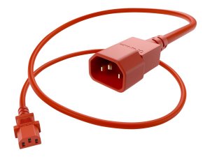 Unc PWRC13C1410FBLK Power Cord C13 - C14, 18awg, 10amp, 250v, Svt Jack