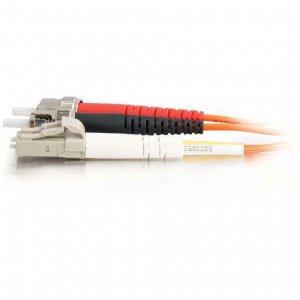 C2g 11055 2m Lc-st 50125 Om2 Duplex Multimode Fiber Optic Cable (taa C