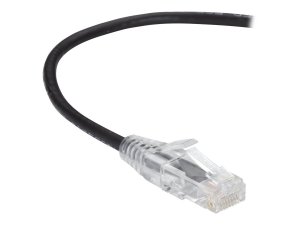 Black C6APC28-BK-02 Slim-net Cat6a 28-awg 500-mhz Stranded Ethernet Pa