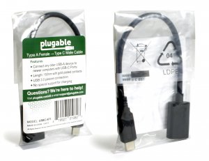 Plugable USBC-AF3 Plugable Usb C To Usb Adapter Cable