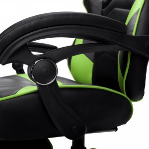 Ofm RSP-110-GRN Respawn Recline Gaming Chrfootrest Grn