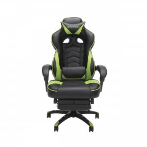 Ofm RSP-110-GRN Respawn Recline Gaming Chrfootrest Grn