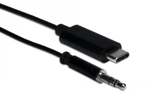 Qvs CC2237-03 3ft Usb-c Male To 3.5mm Male