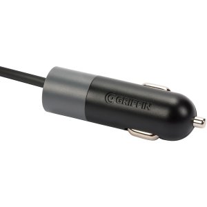 Griffin GC42048 Premium Powerjolt Se For Lightning Devices In Blackgra