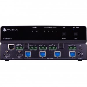 Atlona AT-UHD-CAT-4 4kuhd Four-output Hdmi To Hdbaset Distribution Amp