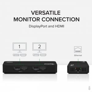 Plugable USBC-6950UE Plugable 4k Displayport And Hdmi Adapter