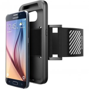 I SUP-S6-ARM-BK Galaxy S6 Armband Sport Case - Black