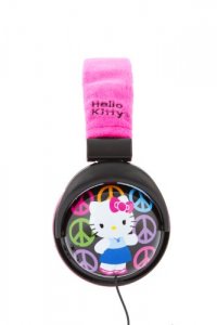 Hello 35009-PNK Foldable Plush Headphones