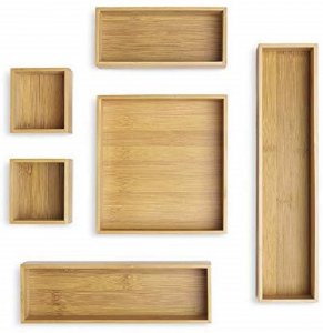 Whitmor 6596-9313 Bamboo Drawer Organizer S 6