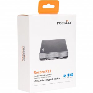 Rocstor GP3606-01 2tb Rocpro P33 5.4k Rpm Usb