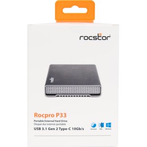 Rocstor GP3606-01 2tb Rocpro P33 5.4k Rpm Usb