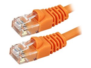 Monoprice 3388 Cat5e 24awg  Cable_ 10ft Orange